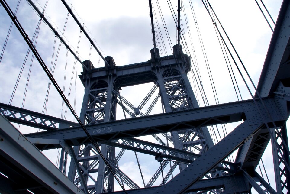 Bridge williamsburg new york city