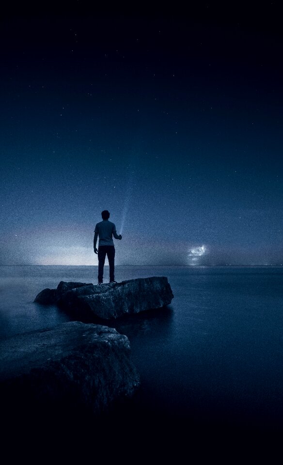 Nature night sky
