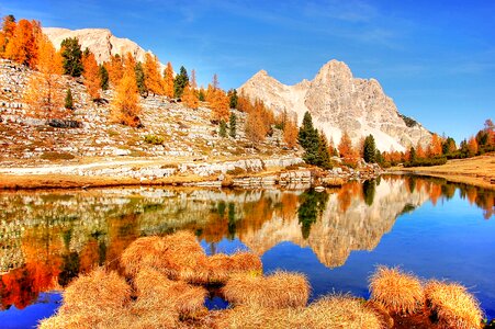 South tyrol alpine view photo