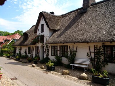 Thatched roof thatched mecklenburg photo