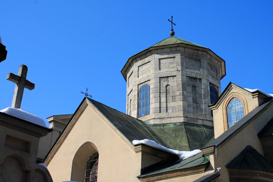 Religion cross sky