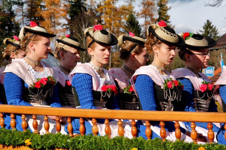 Adult woman parade