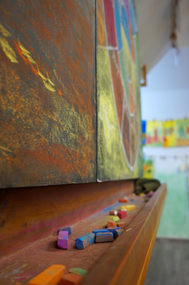 Chalk learning school projects