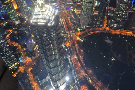 Residential city night