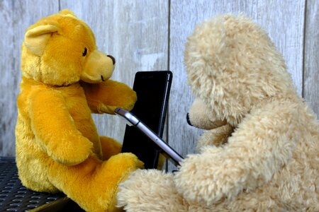 Phone smartphone teddy