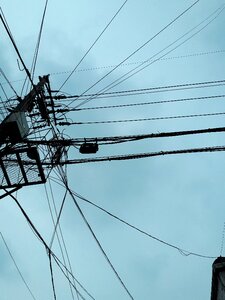 Frontline telephone poles pole