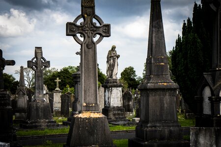 Cemetery cross celtic