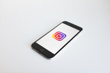 Smartphone instagram phone