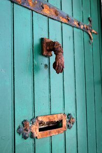 Close a key house letters box photo