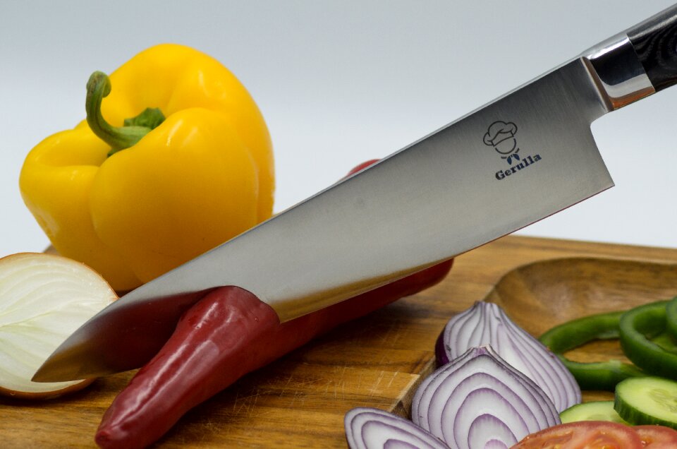 Food cooking knife