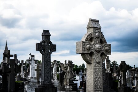 Cemetery cross celtic