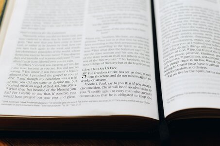 Book bible scripture