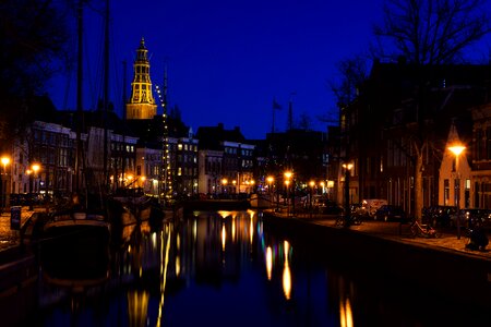 Architecture body of water cityscape