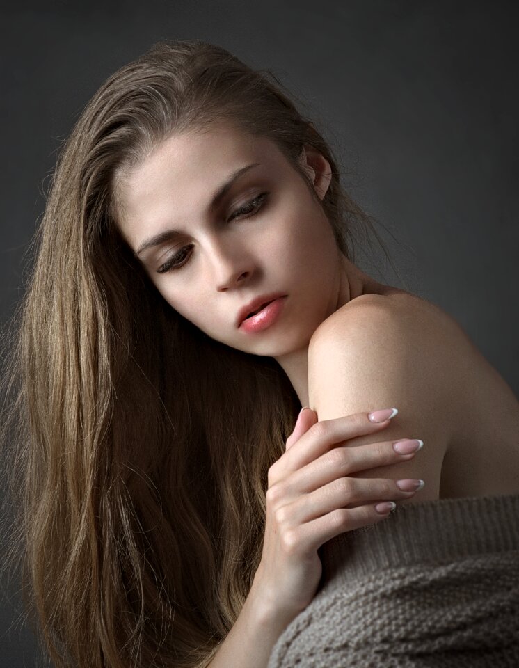 Portrait portrait of a woman ms