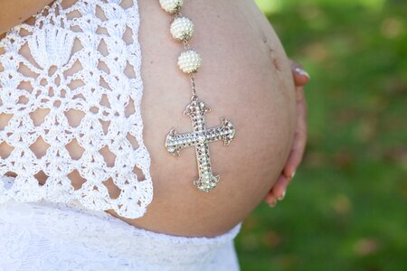 Pregnancy big belly gestation