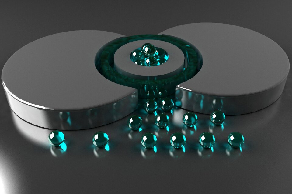 Glass brightness transparency