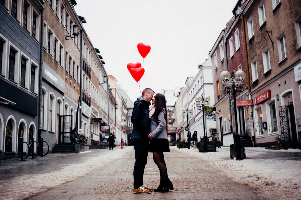 Couple love affection