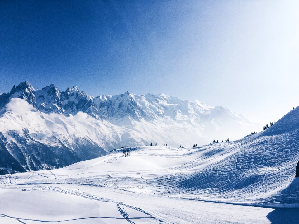 Summit peaks snow