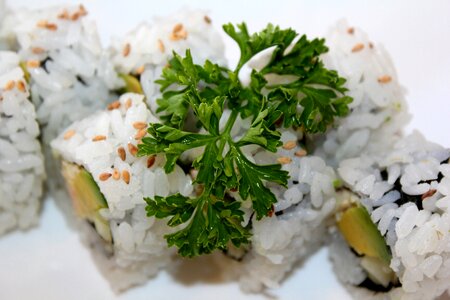 Japanese rice parsley