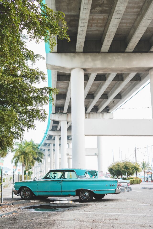 Road street vintage