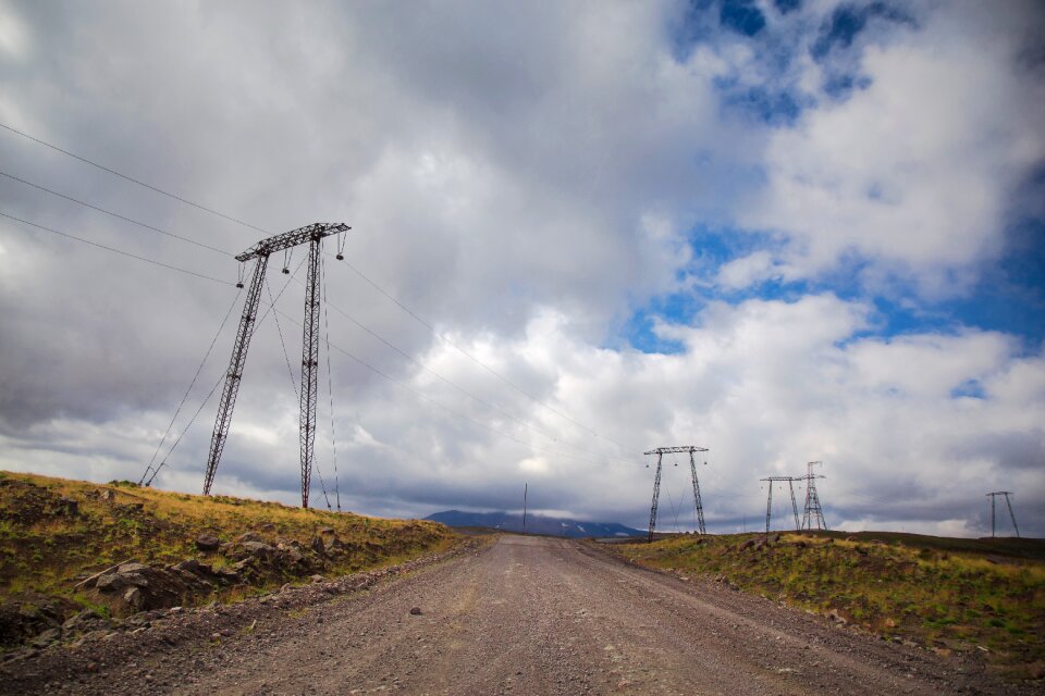 Sky power landscape