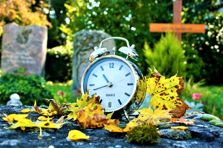 Time vanishing cemetery