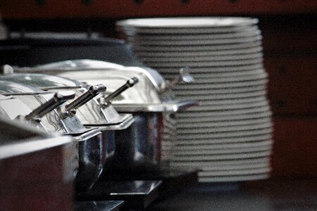 Lunch catering plate
