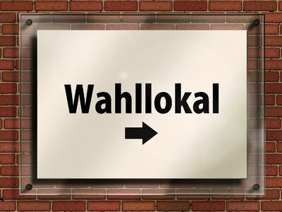 Door sign note information