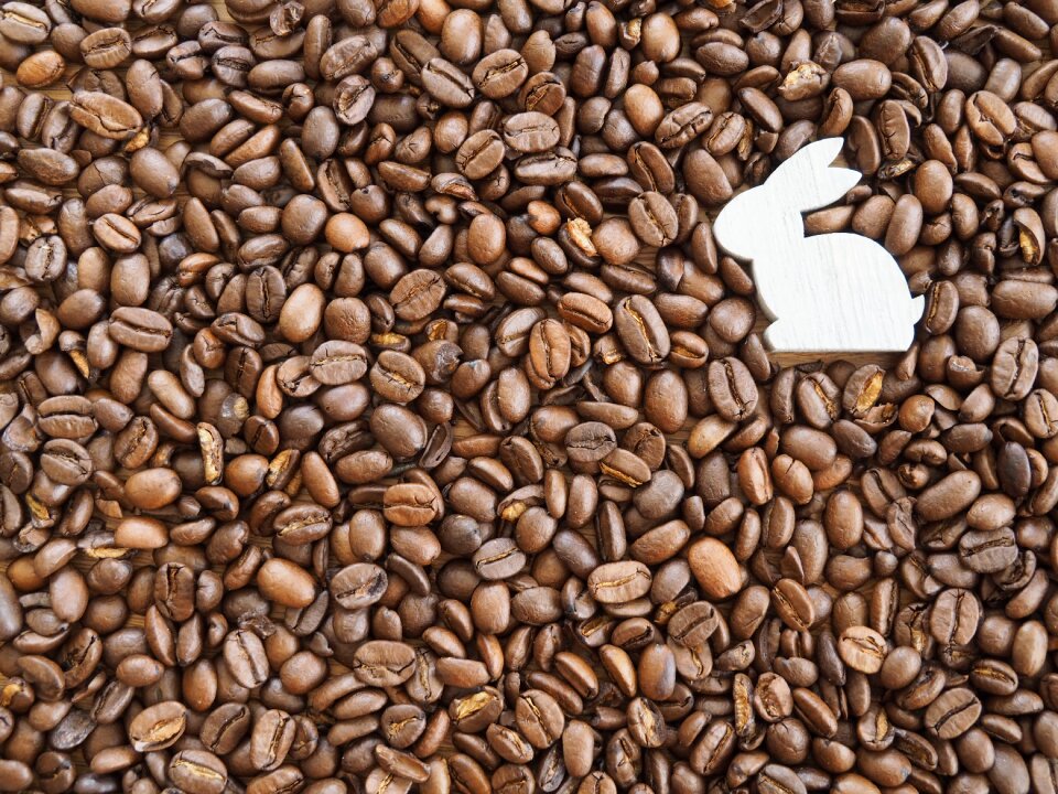 Caffeine beans roasted