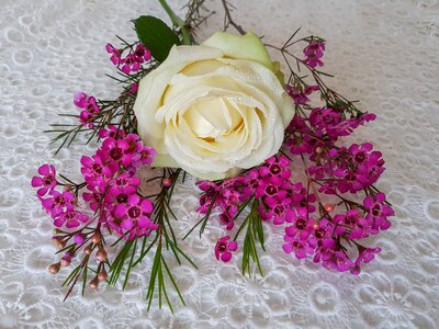 Tender floral flower arrangement photo
