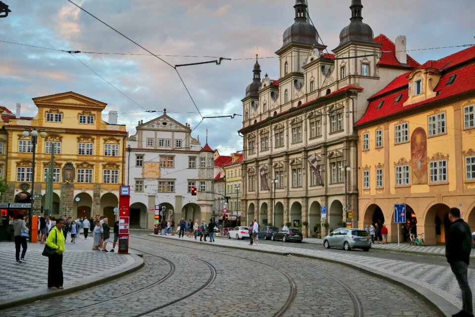Tourist attraction bridge castle