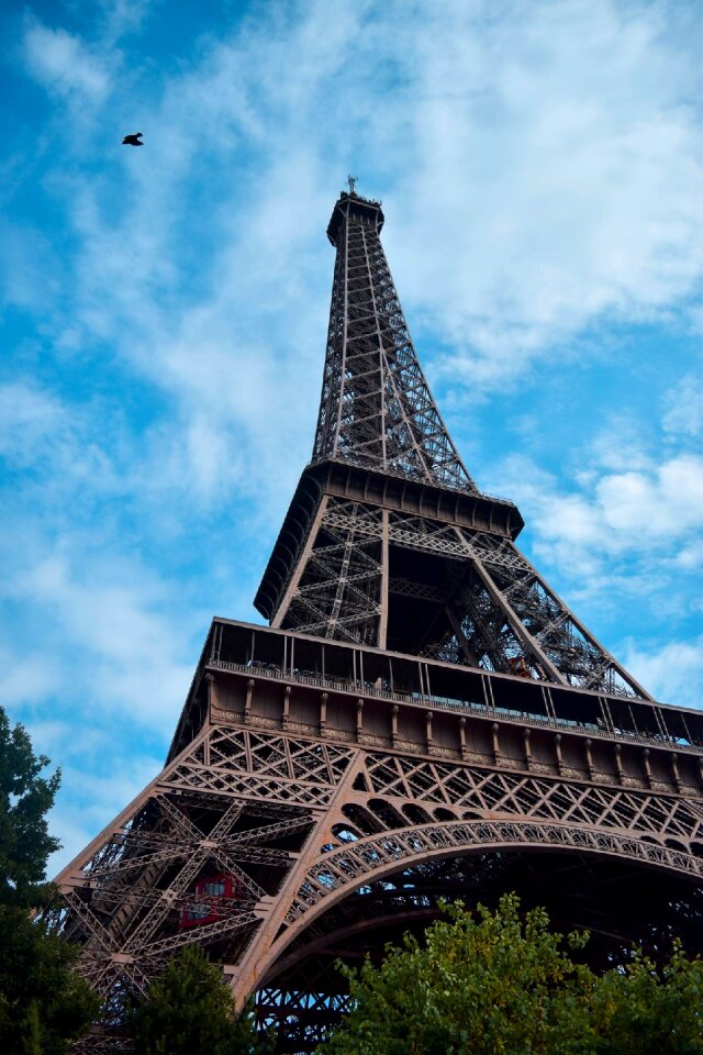 Eiffel tower europe bridge