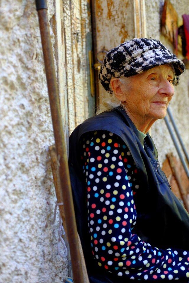 Portrait adult grandparents