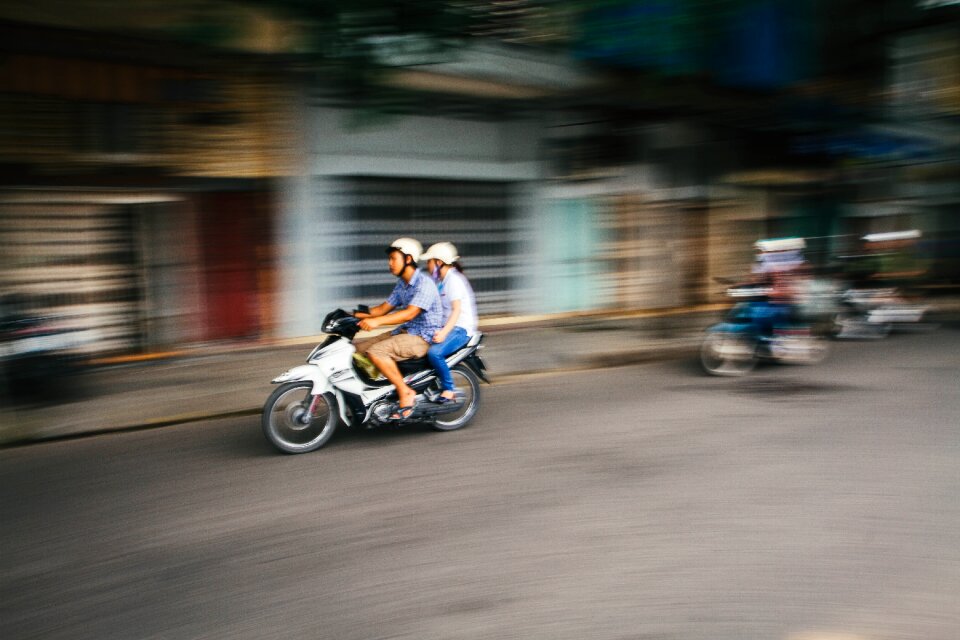 Ride motorcycle road