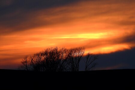 The sun light twilight