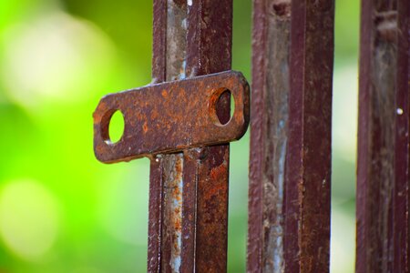 Old rusty wood