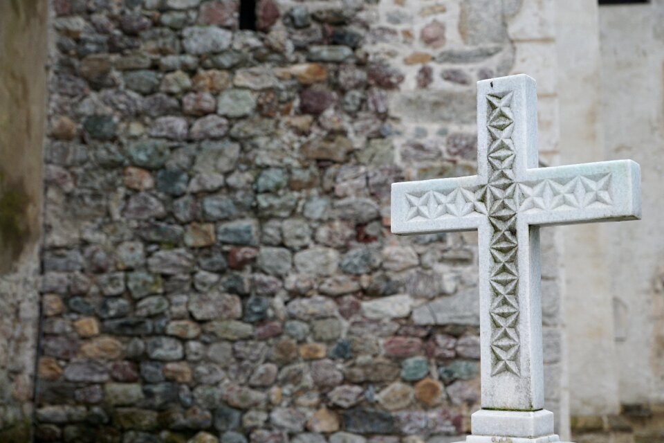 Hiking nature summit cross
