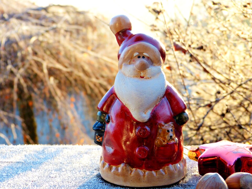 Nature out santa claus