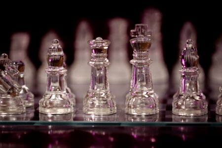 Strategy chess piece play