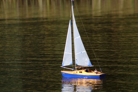 Model sailing lake
