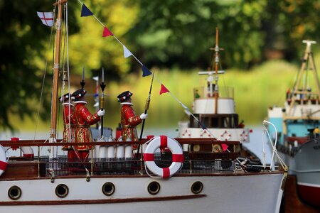 Model sailing lake