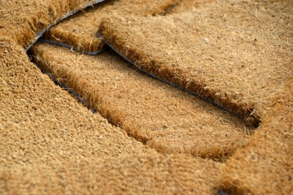 Doormat coco texture spice