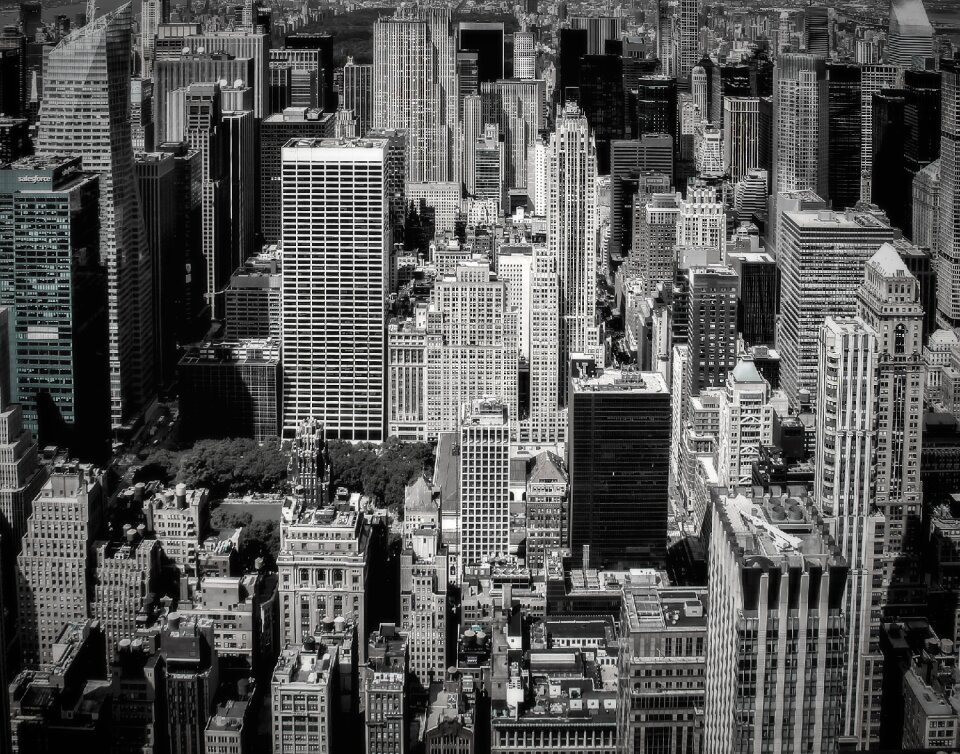 Modern architecture skyscraper