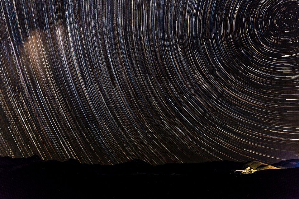 Galaxy nature night