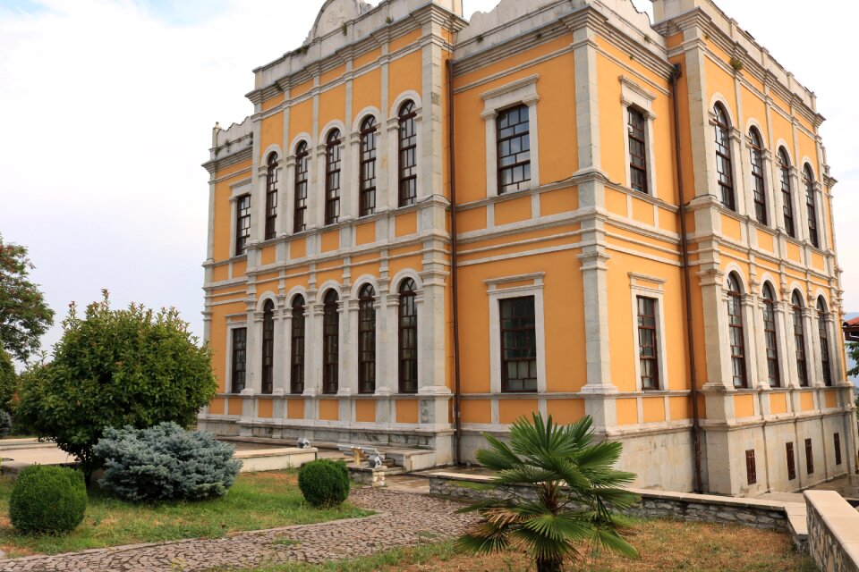 The old mansion nostalgia architecture