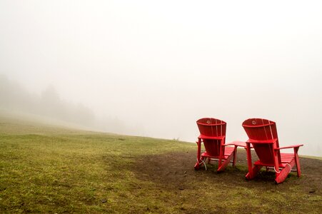 Fog chairs red
