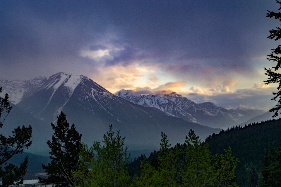 Summit peaks forests photo