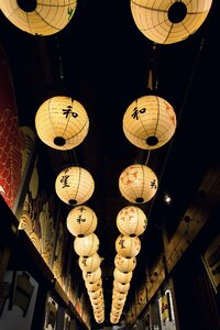 Traditional lamp light photo
