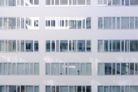 Establishment apartment windows photo