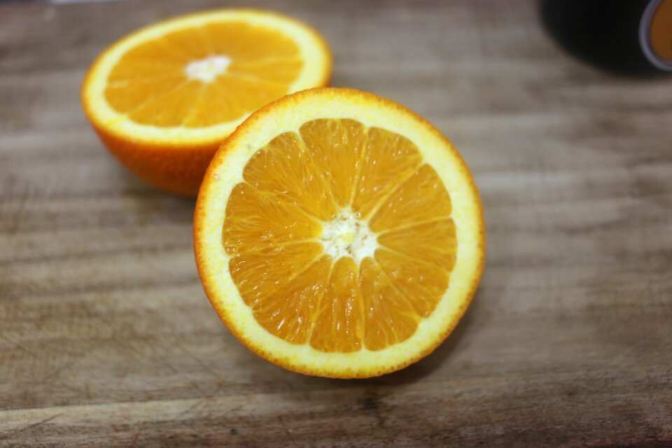 Desktop healthy orange